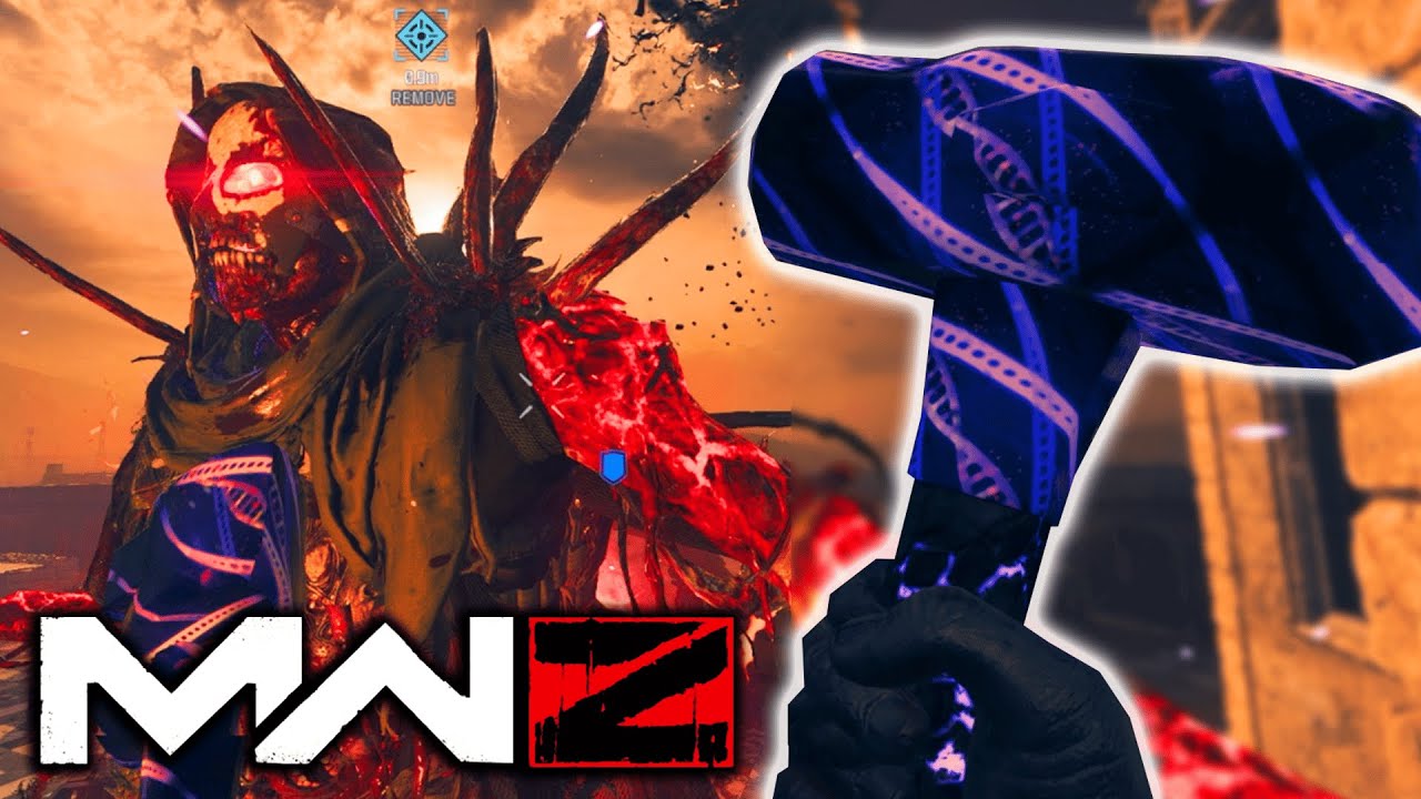MW3 Zombies - NEW Sledgehammer Melee Weapon is INSANELY OVERPOWERED.. (1 Hit Kill)