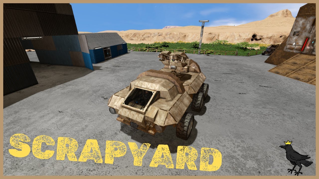 SCRAPsalt Vehicle Online | Space Engineers Scrapyard, эпизод 41