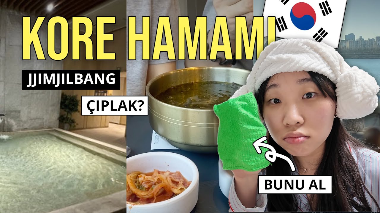 [K-VLOG] Koreli Ailemle Kore Hamamı'na (Jjimjilbang) Gittik!