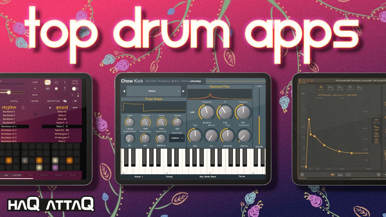 Our Top 7 iOS Drum Apps 2021 | haQ attaQ