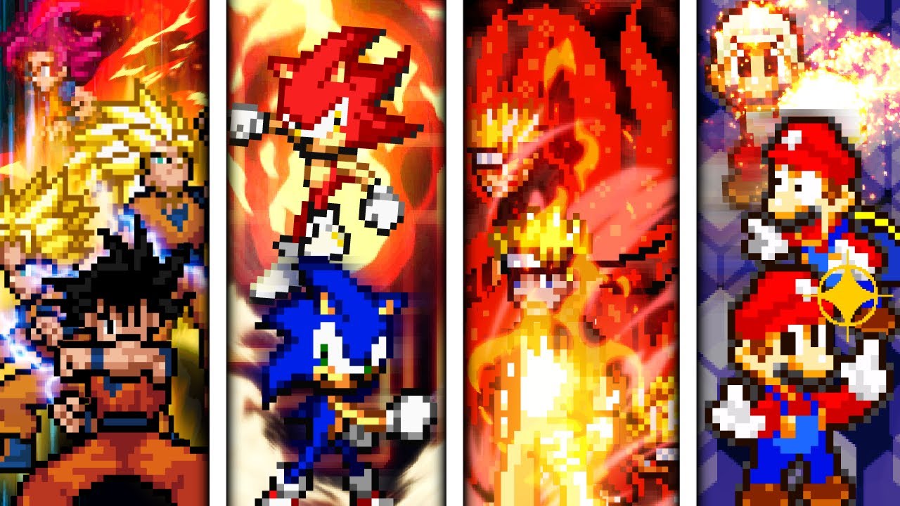 (+13)(2000 SUBS SPECIAL)Mario and Sonic VS Goku and Naruto Part 1