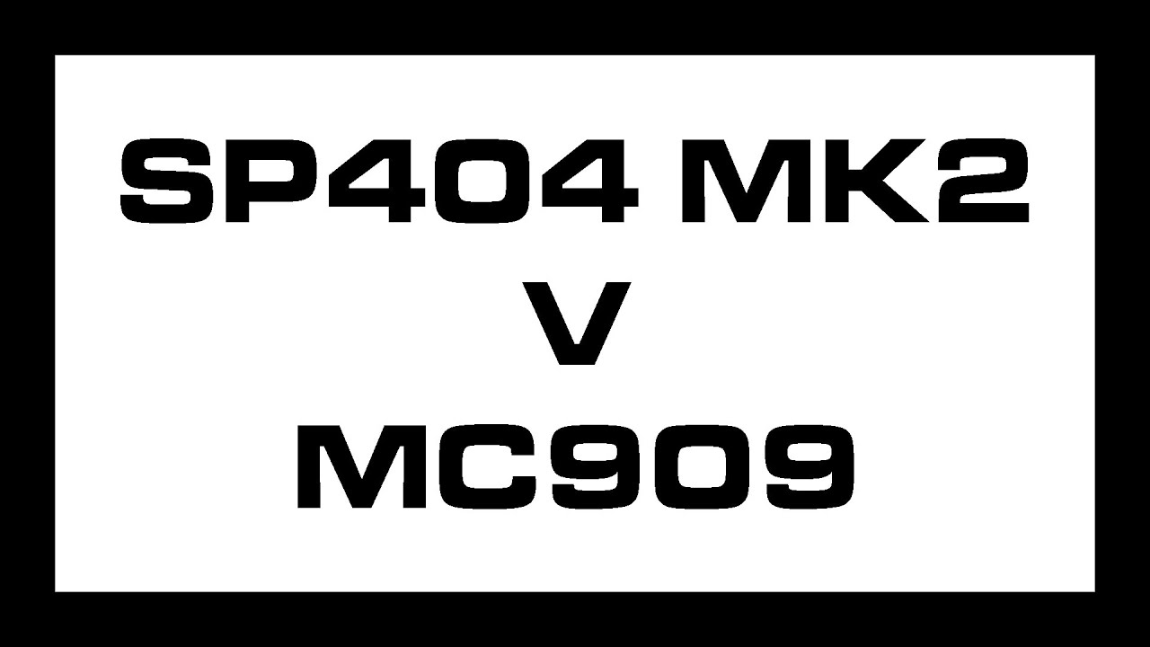Sp404 MK2 V MC 909 Beat Compilation
