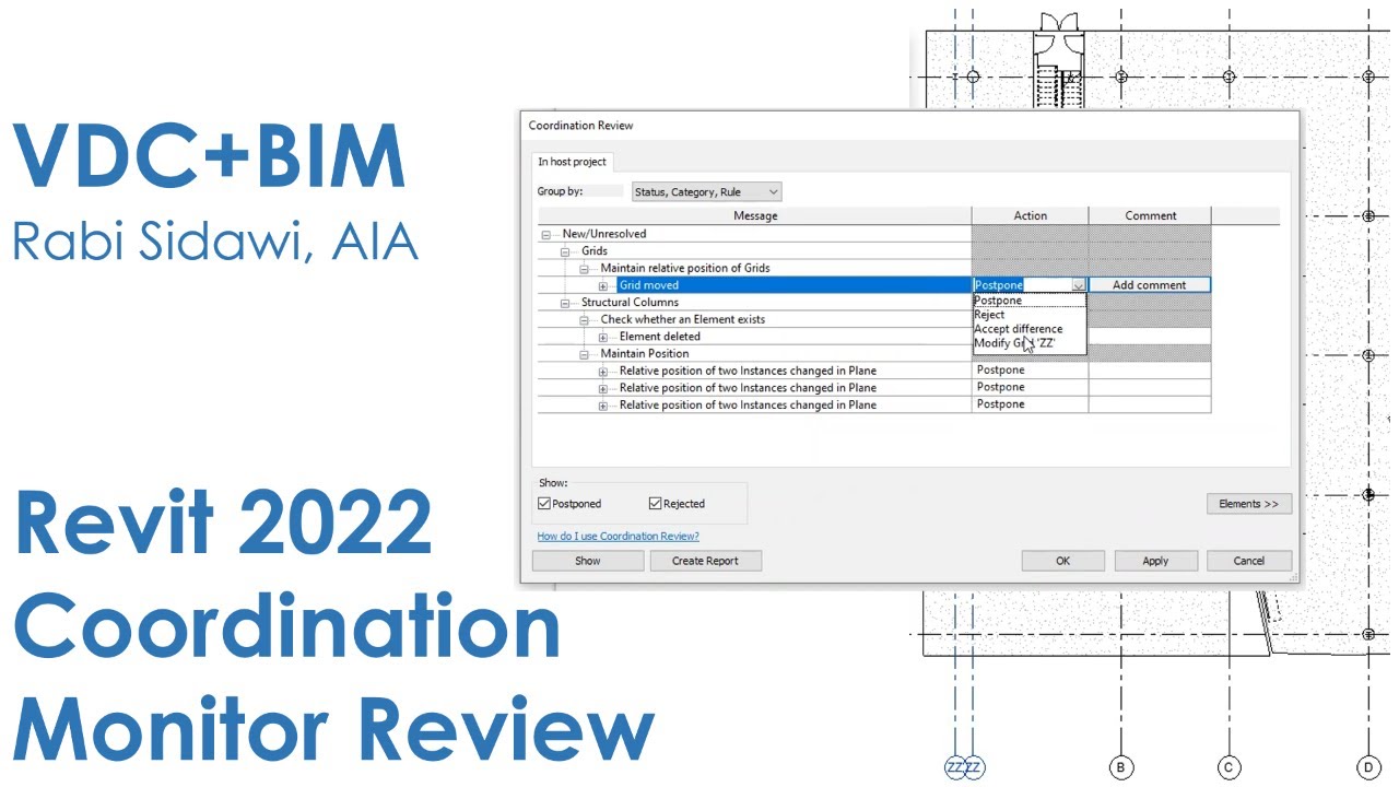 Revit 2022 Coordination Monitor Review 4K