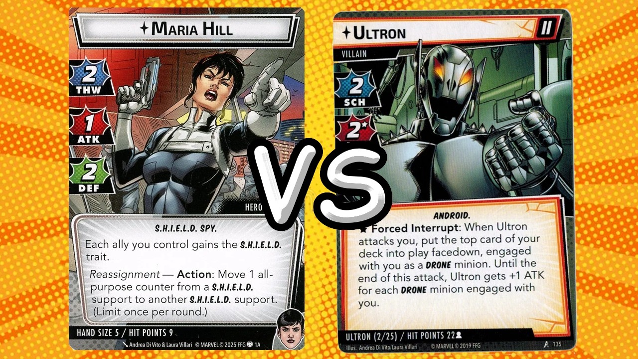 First Game with Maria Hill (L) vs Ultron (E1)