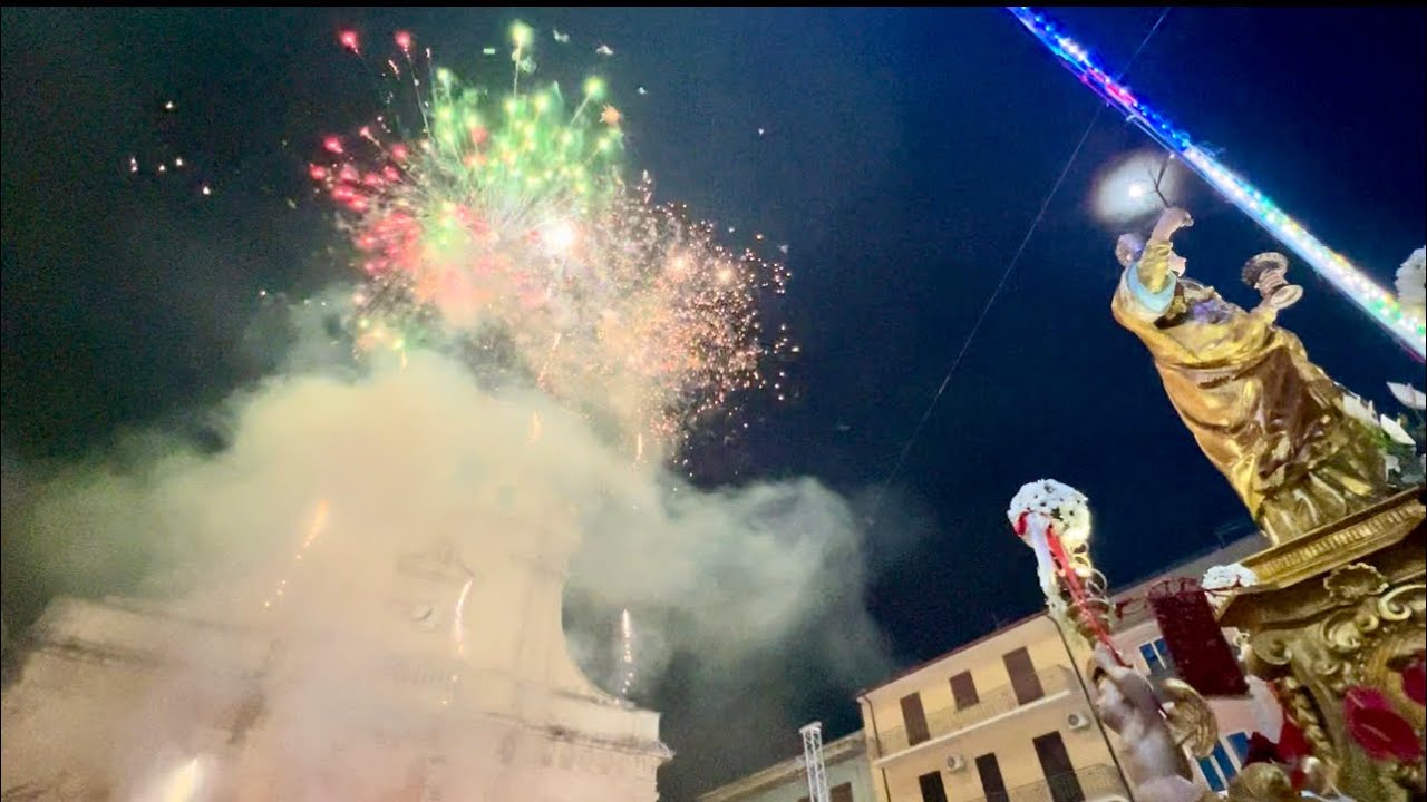 Santa Sofia Patrona Di Sortino,ottava e spettacolo pirotecnico