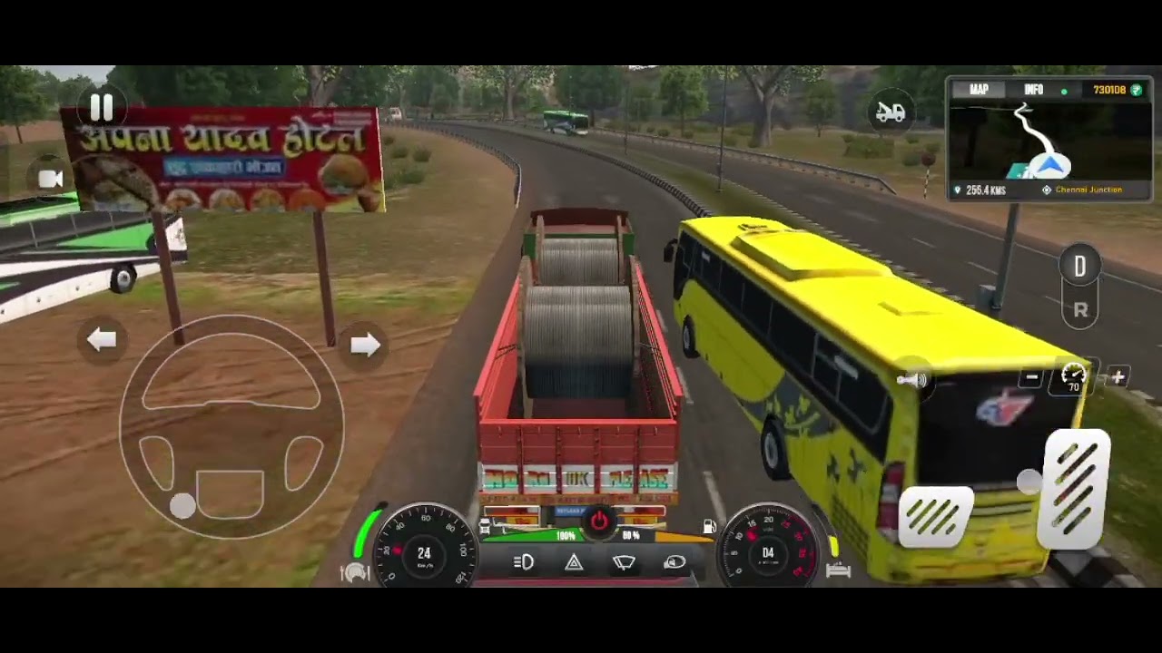truck master simulato, video ki badi link aapko Mere YouTube channel per mil Jaenge