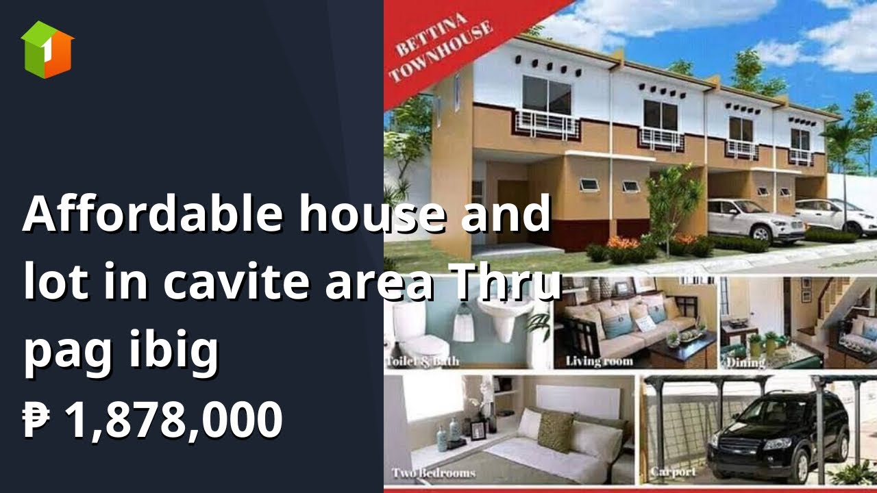 Affordable house and lot in cavite area Thru pag ibig