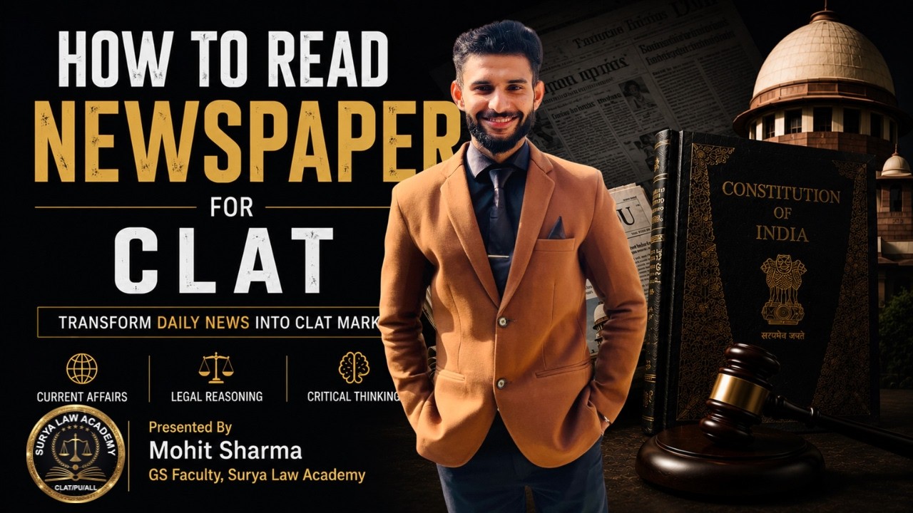 CLAT 2027 Newspaper Reading Strategy | What to Read & What to Skip