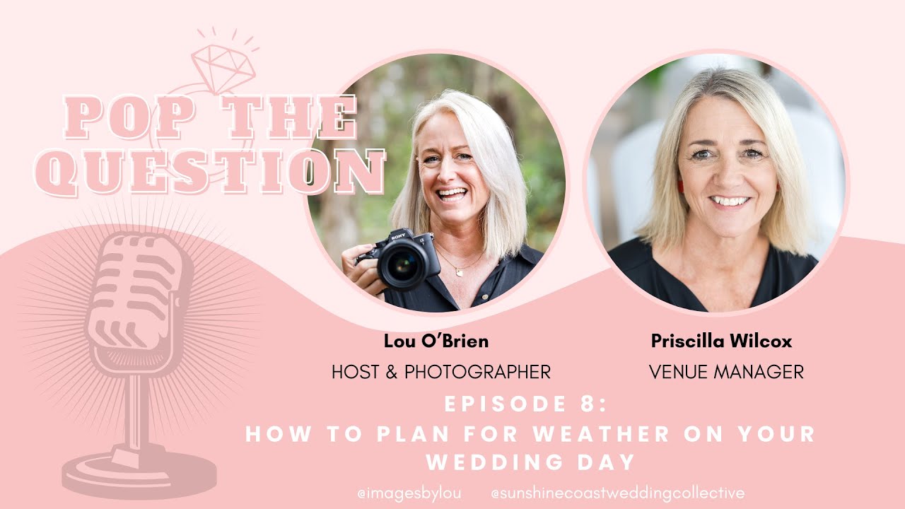 Plan B in Style: How To Plan For Weather On Your Wedding Day – with  Caloundra Power Boat Club