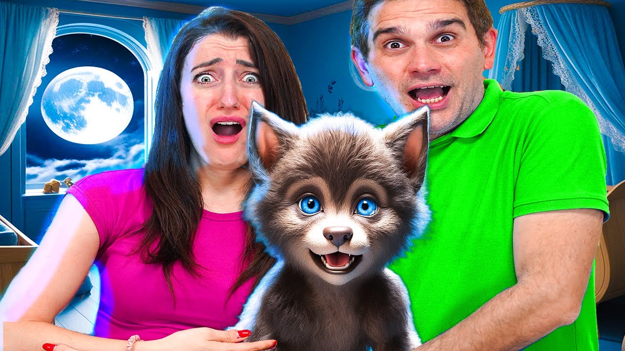 ADOTTIAMO UN CUCCIOLO DI LUPO MANNARO!!!*SI È TRASFORMATO*STORIE PAUROSE!