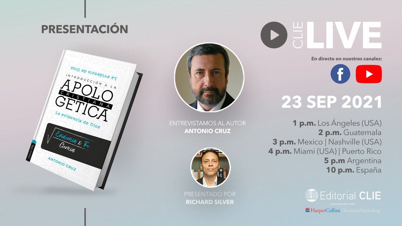 Presentación Introducción a la Apologética Cristiana con Antonio Cruz