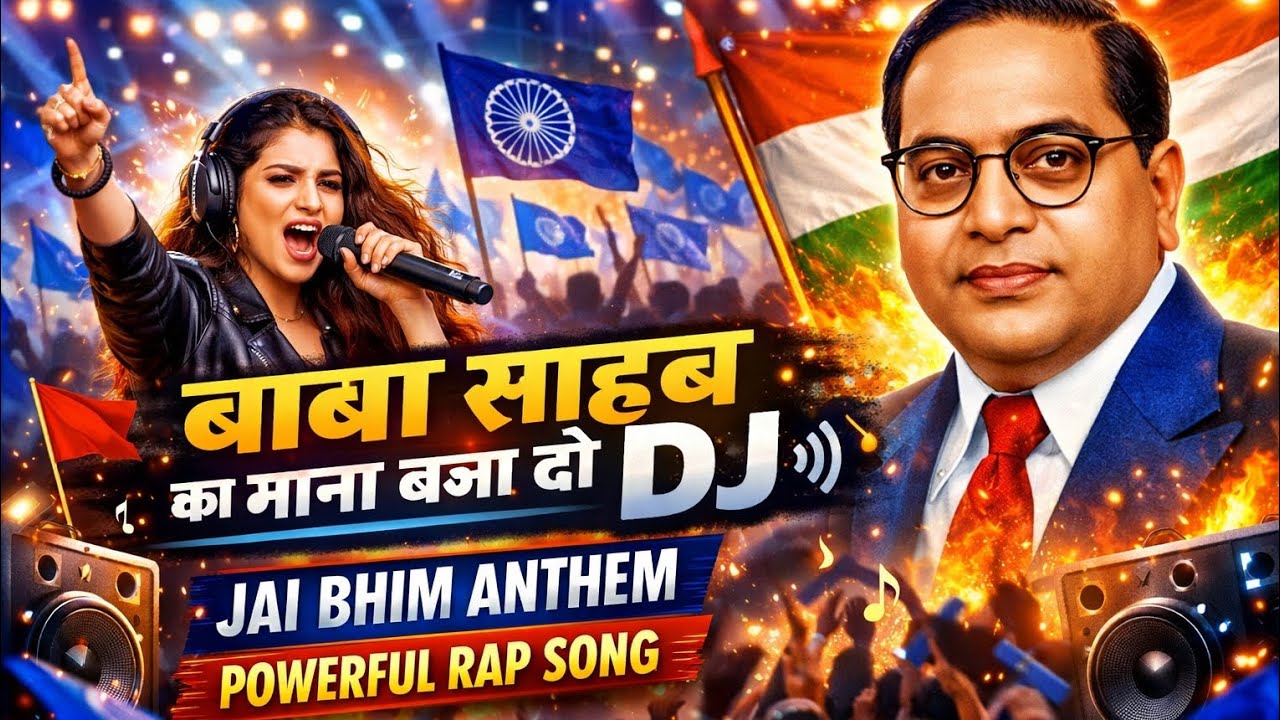 बाबा साहब का गाना बजा दो DJ 🔊 | Ambedkar Rap Song | Jai Bhim DJ Remix 2026 ambedkarwadi voice 