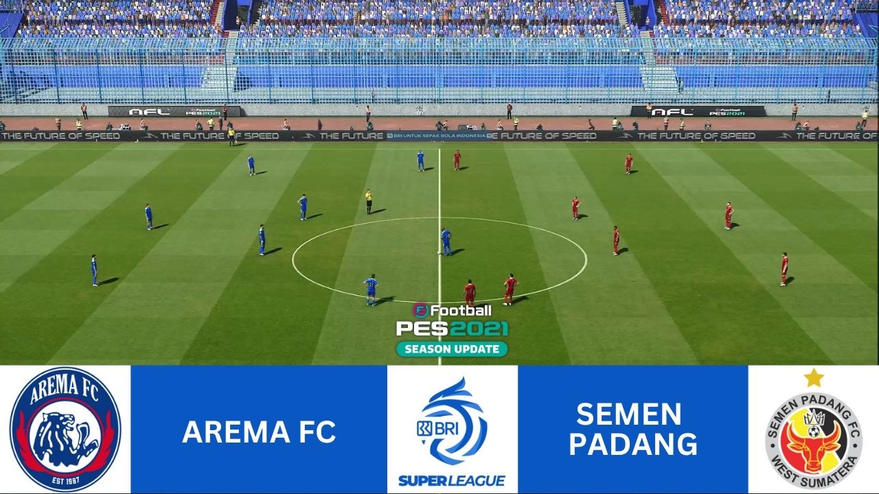 ⚽️ AREMA FC vs SEMEN PADANG - LIVE BRI SUPER LEAGUE 25/26 PES 2021