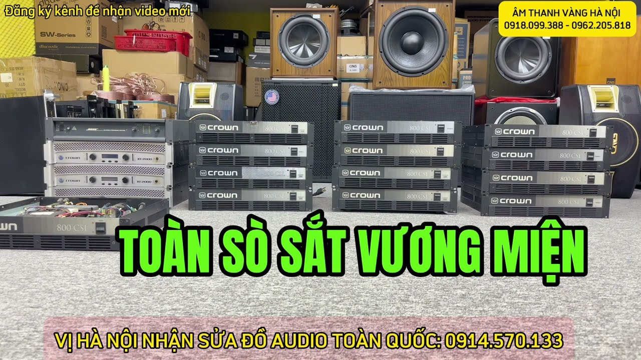 SÒ SẮT VƯƠNG MIỆN, SỰ OAI DANH CỦA ĐẨY CROWN 800 CSL