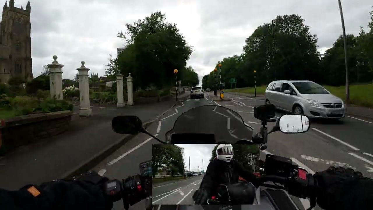 Ride From Wilpshire to Darwen Along the A666
