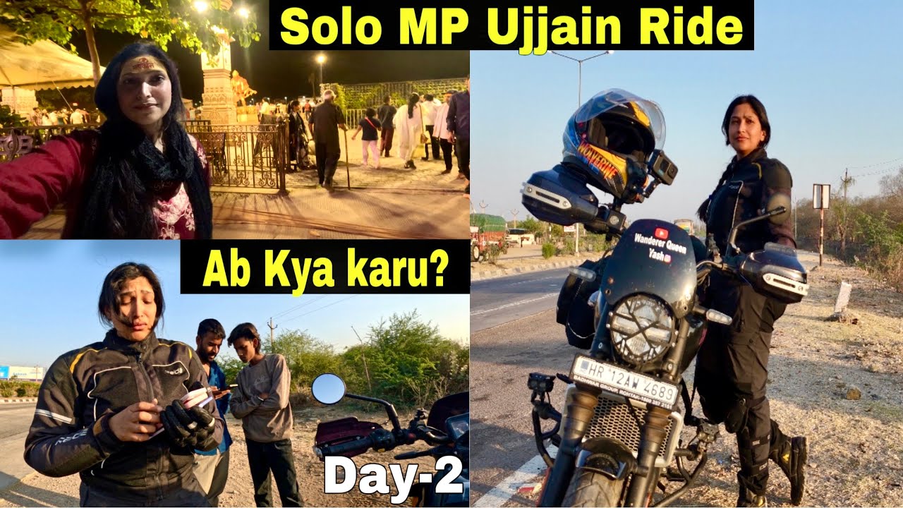 Day-2 Kota to Ujjain Solo Ride 270 km  / Shri Mahakaleshwar Jyotirling