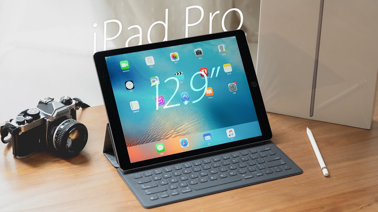 「落落」iPad Pro发售十周年，开箱一台全新iOS 9的初代12.9寸
