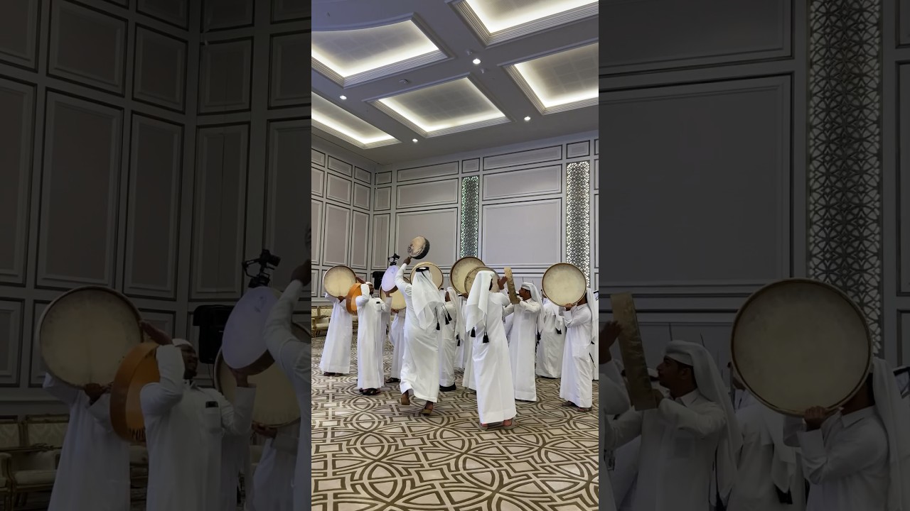 Qatari Weddings! #qatar #doha #wedding #dance #music #drums #viralvideo #explore #fyp #reels #views
