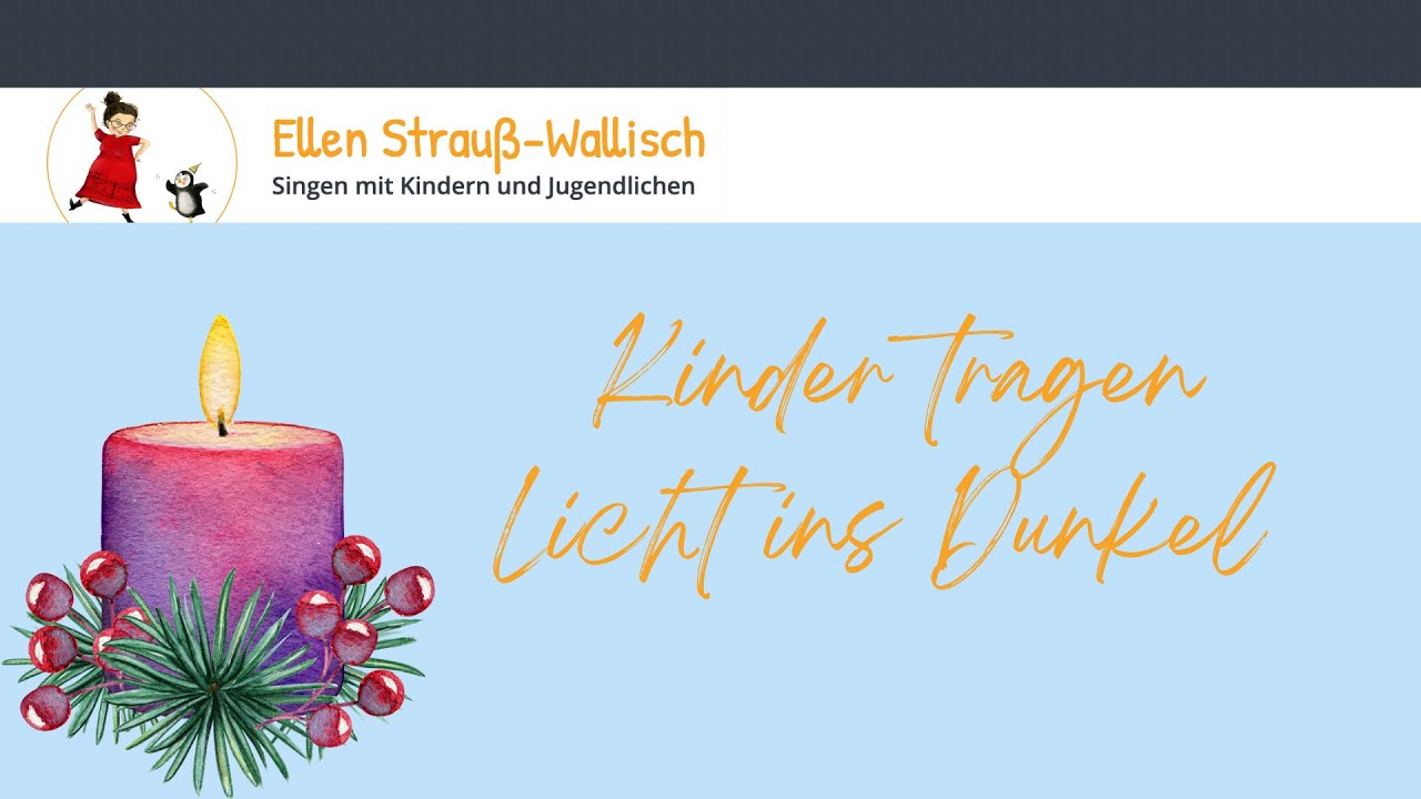 Kinderlieder zum Mitsingen | Kinder tragen Licht ins Dunkel von Lorenz Maierhofer