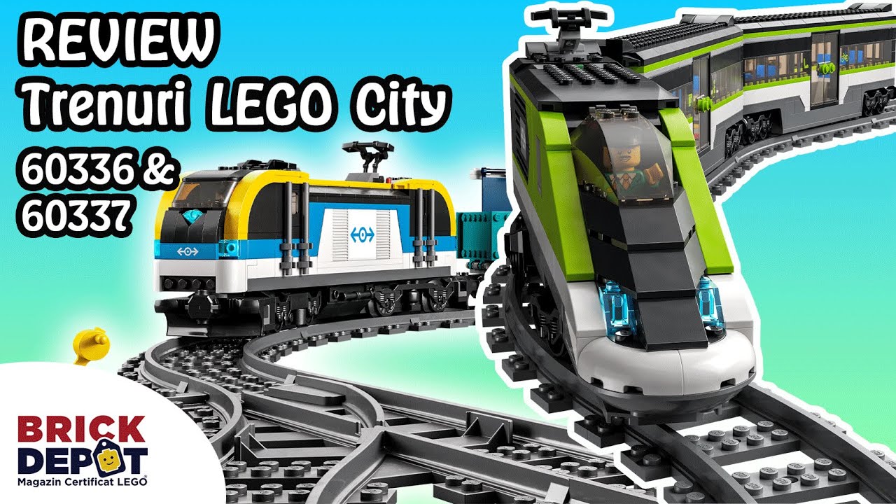 Review Trenuri LEGO City 60336 si 60337