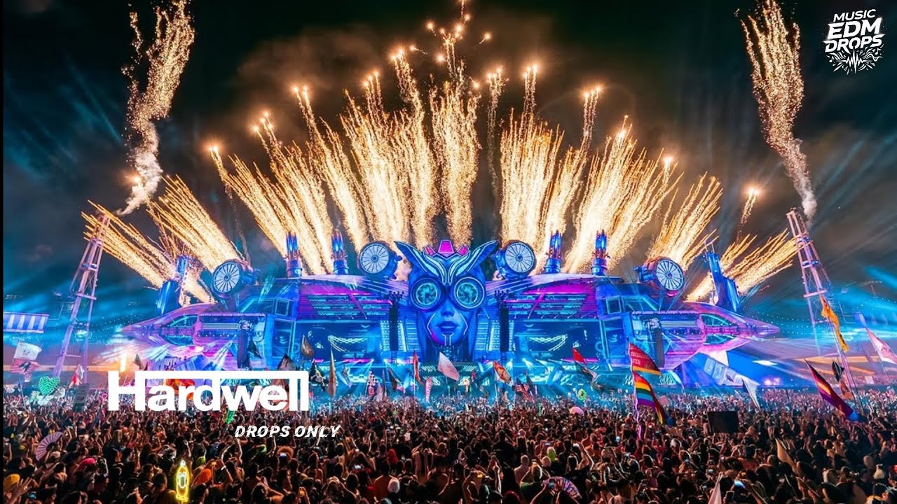 Hardwell @EDC Las Vegas 2026 - Drops Only (4K60FPS)
