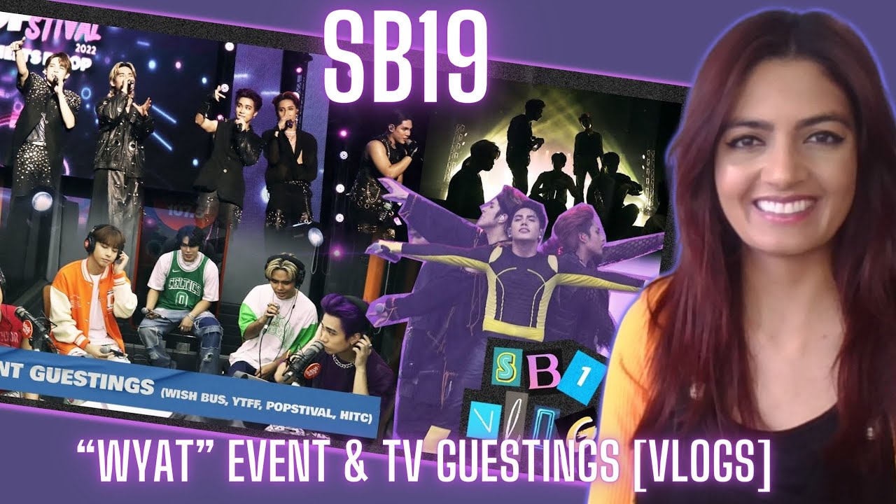 [SB19 VLOGS] WYAT Events AND TV Guestings! Today I am obsessed with 