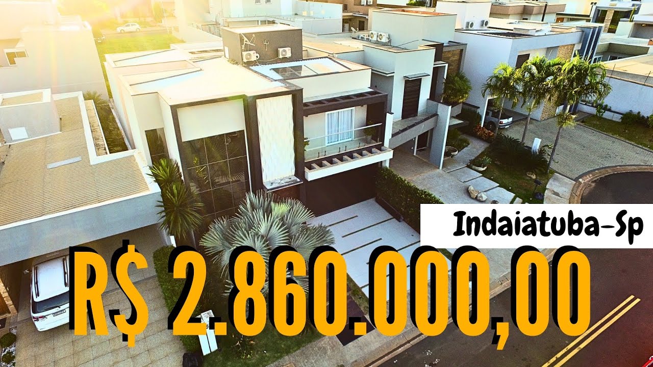 😍VOCÊ VAI SE APAIXONAR NESSA CASA A VENDA NO CONDOMÍNIO DONA LUCILLA | COM 5 DORMITÓRIOS