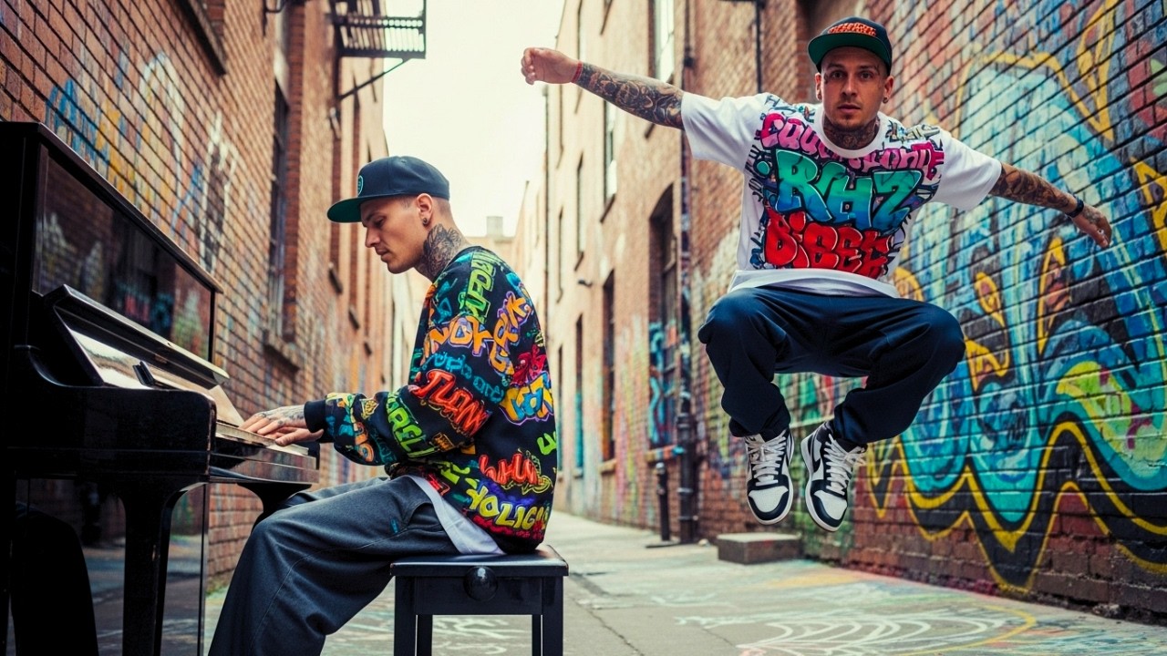 PIANO AND HIP-HOP | High Energy Motivation Beat – Urban Piano Instrumental