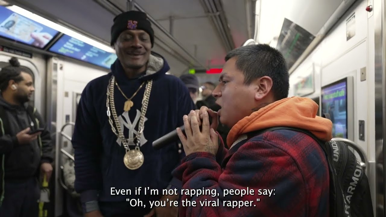 The Ecuadorian rapper who turned New York’s subway into his stage