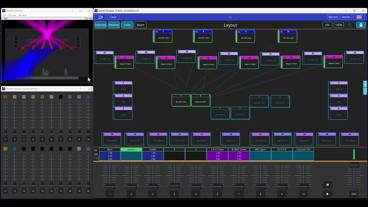 Formation de Base QuickQ : Palettes