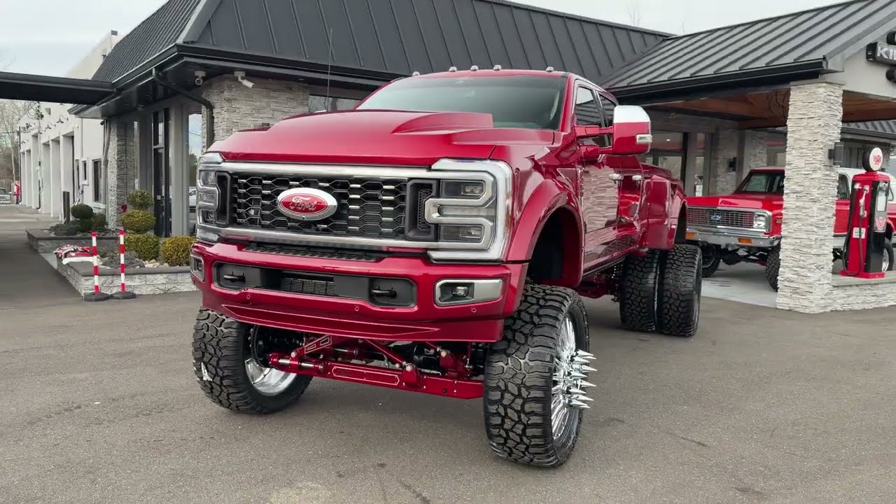 2025 Ford F450 AnyLevel - Ruby Red - 1k Miles - D72146