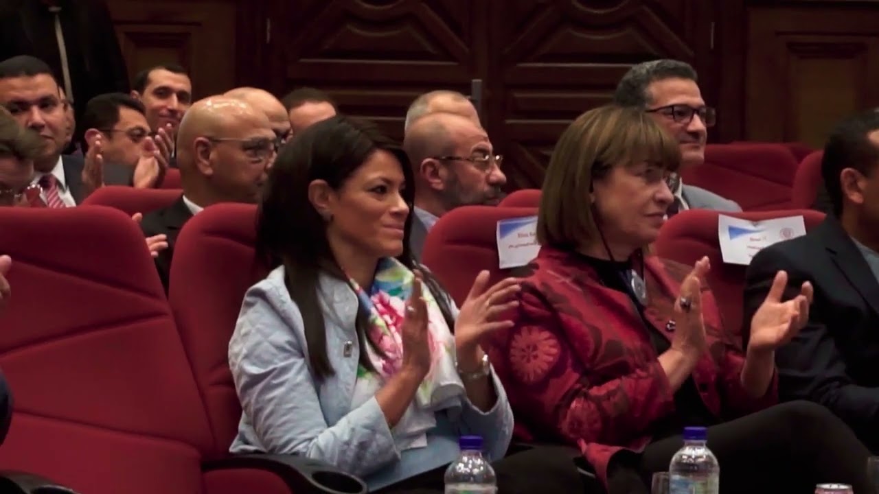 زيارة وزير التعاون الدولى ومحافظ الاسكندرية ومندوب الامم المتحده المقيم لشركة سيدبك