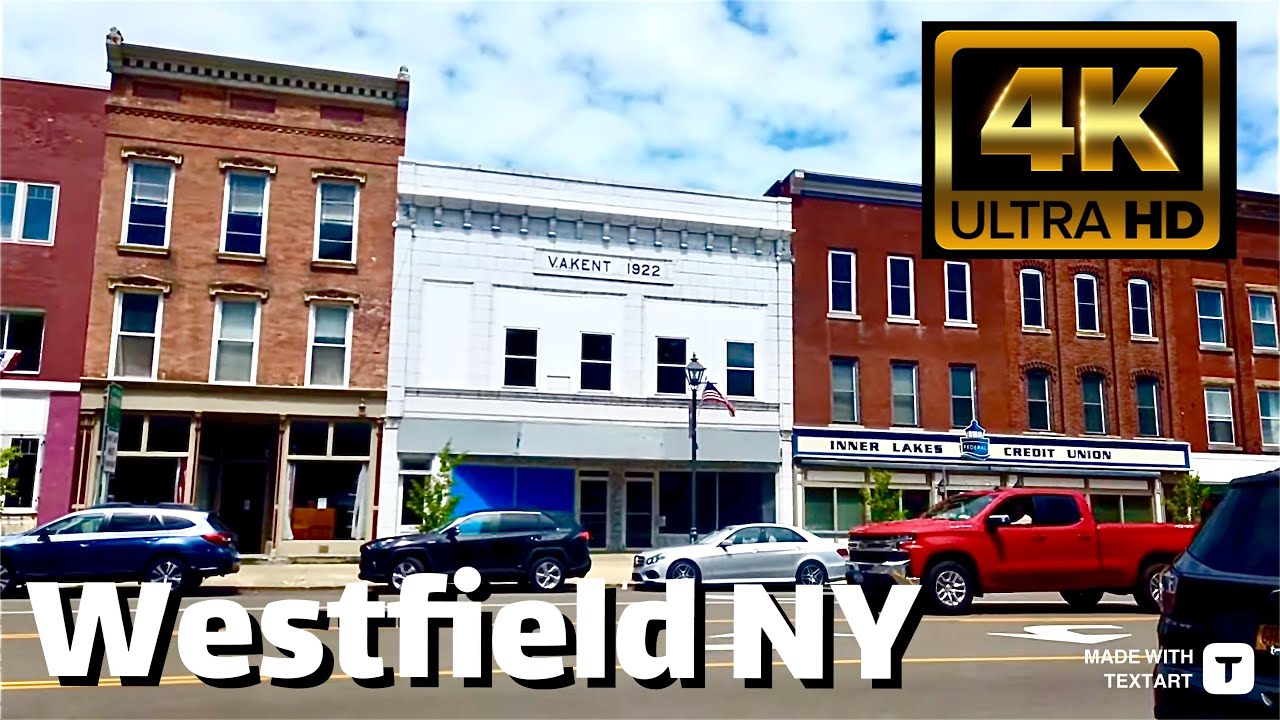 【4K】Westfield, NY - Day Walk