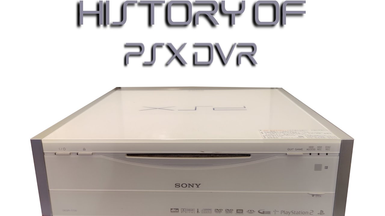 The History of Sony's PSX DVR - The DVR That the West Thought Was a PS2