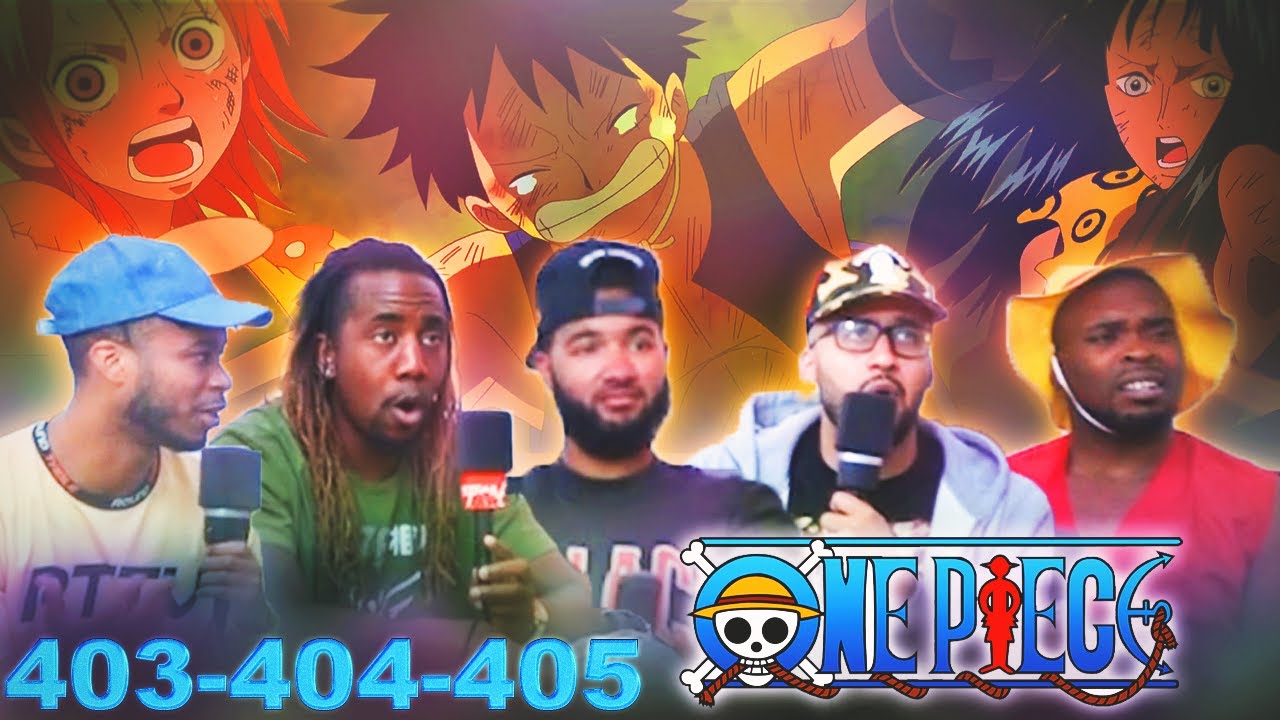 KUMA MAKES THE STRAW HATS DISAPPEAR! One Piece Ep 403/404/405 Reaction