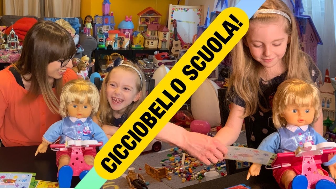CICCIOBELLO SCUOLA A LEZIONE CON BENNY! by Giochi Preziosi