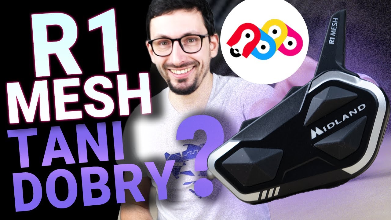 Interkom tańszy od Cardo i Seny, a dobry! | MIDLAND R1 MESH