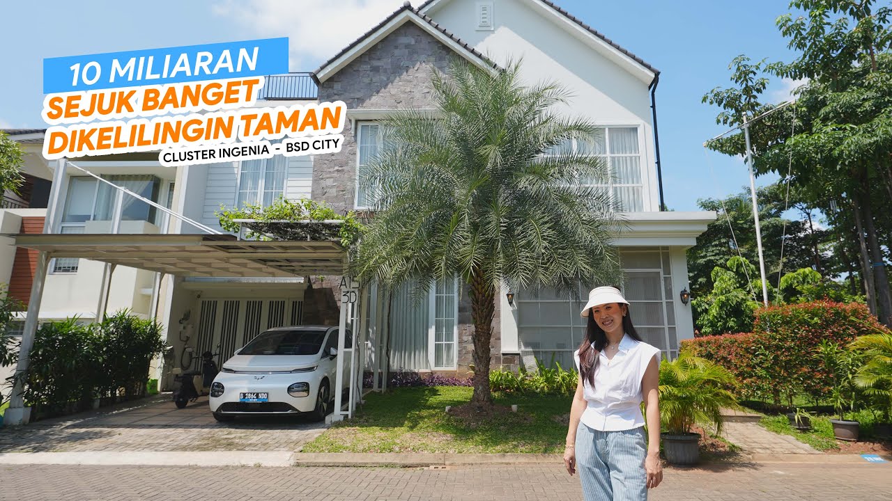 Eps. 545 | RUMAH AMERICAN STYLE DI BSD dekat AEON MALL DAN ICE (1MENIT SAJA)