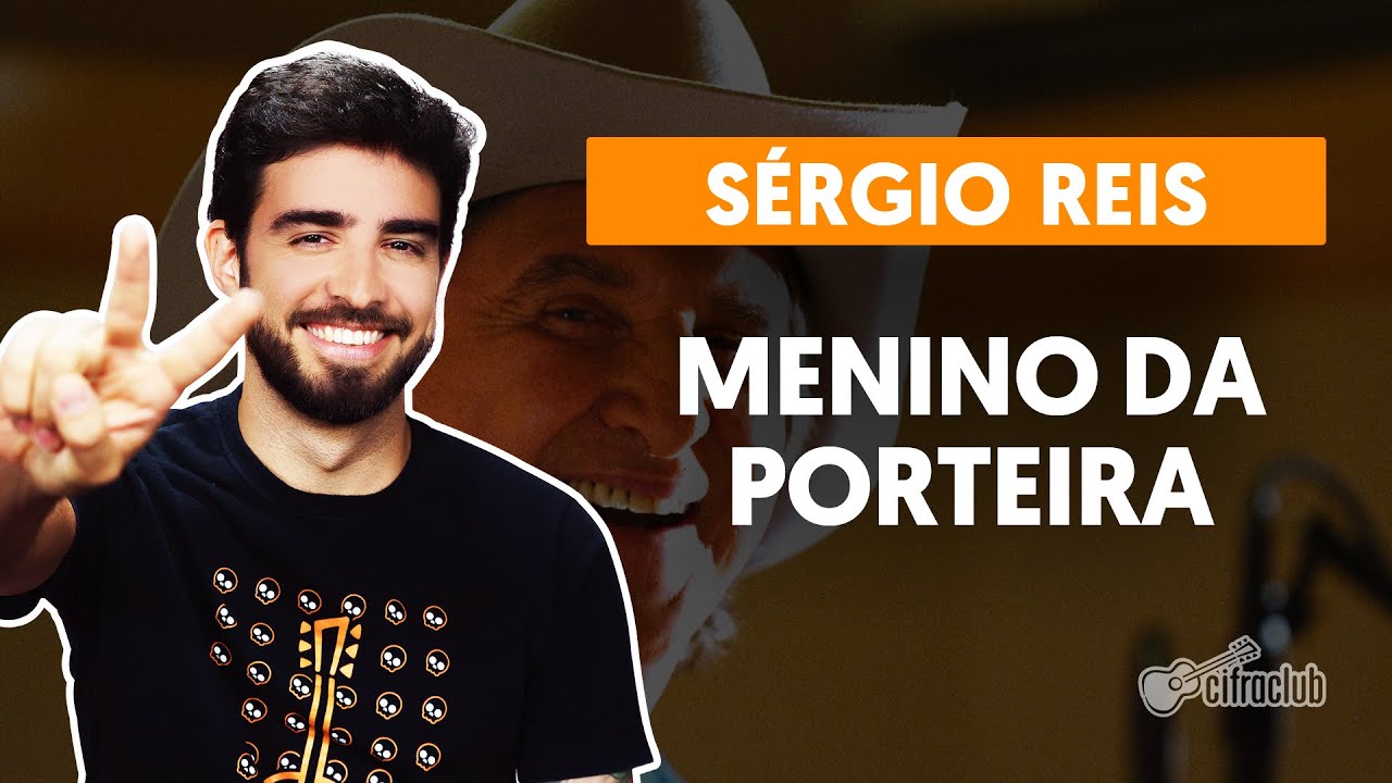 MENINO DA PORTEIRA - Sérgio Reis (aula simplificada) | Como tocar no violão