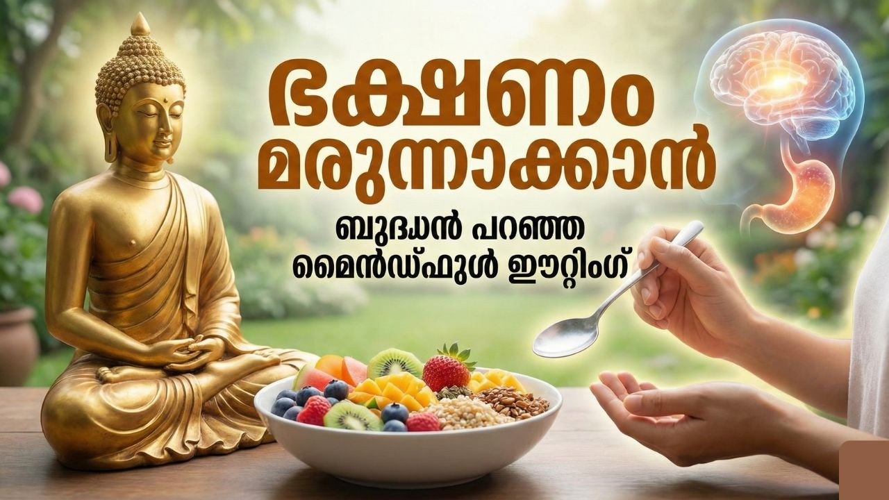 ഭക്ഷണം മരുന്നാക്കാൻ ബുദ്ധൻ പറഞ്ഞ മൈൻഡ്ഫുൾ ഈറ്റിംഗ് | Mindful Eating Malayalam