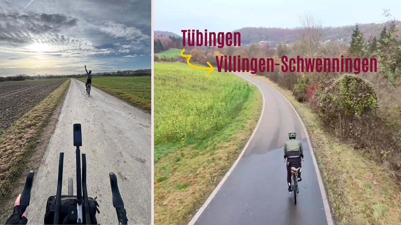 Bikepacking Tour im Herbst - von Tübingen nach Villingen-Schwenningen auf dem Neckartal-Radweg