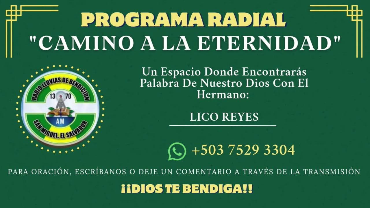 Programa Radial: Camino A La Eternidad