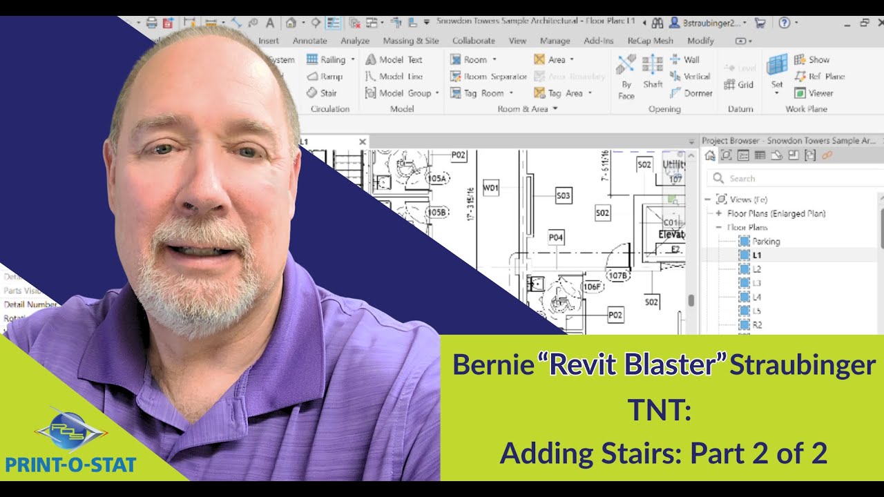 Revit Stairs Made Simple: Master Advanced Stringers & Railing Placement in Minutes