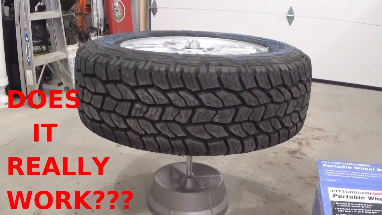 Балансировочный станок Harbor Freight ............Как сбалансировать колесо
