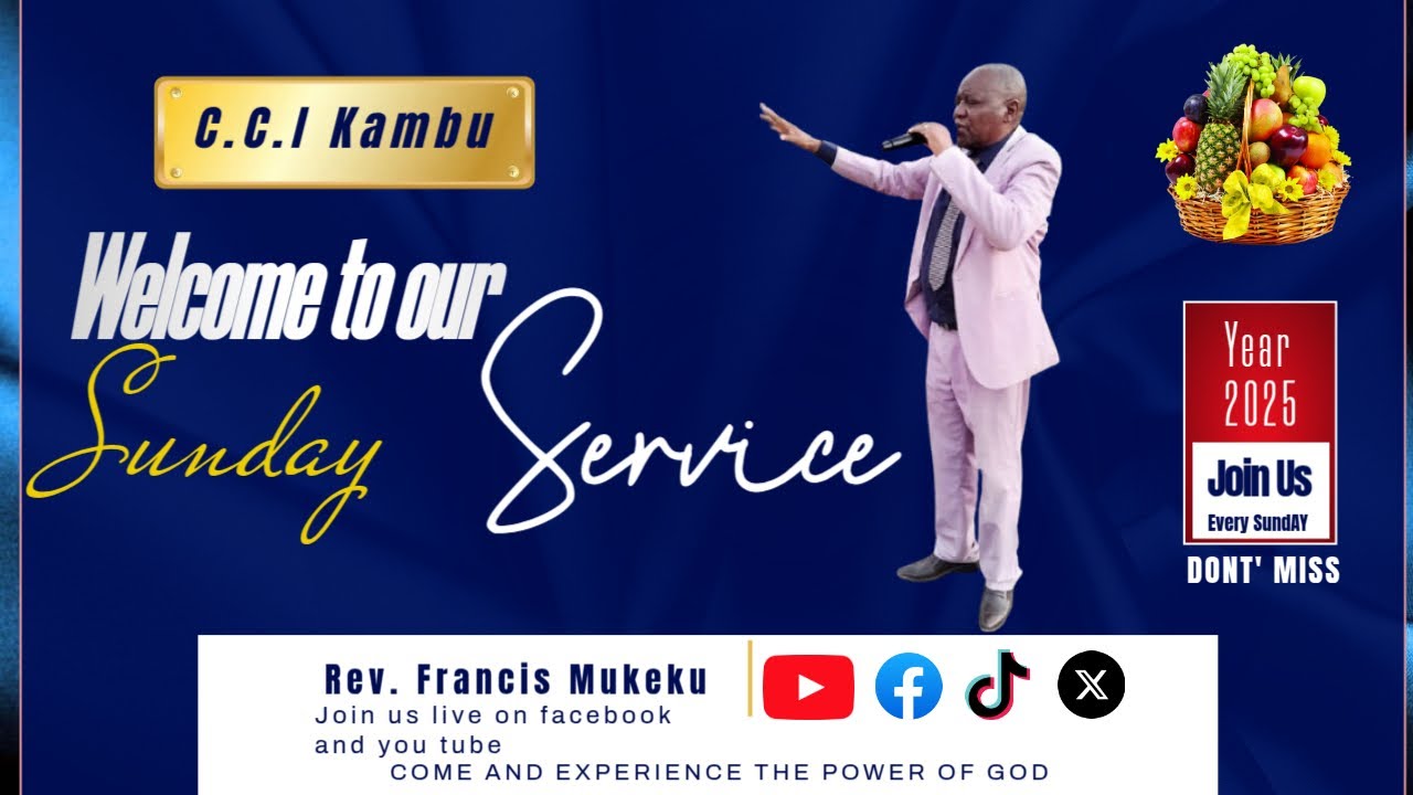 LIVE:23rd  NOVEMBER  2025 SECOND SERVICE  |BISHOP MUSYOKA