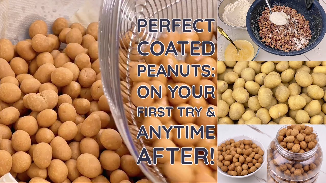 How to Easily Make Perfect Coated Peanuts at Home—EVERY TIME!