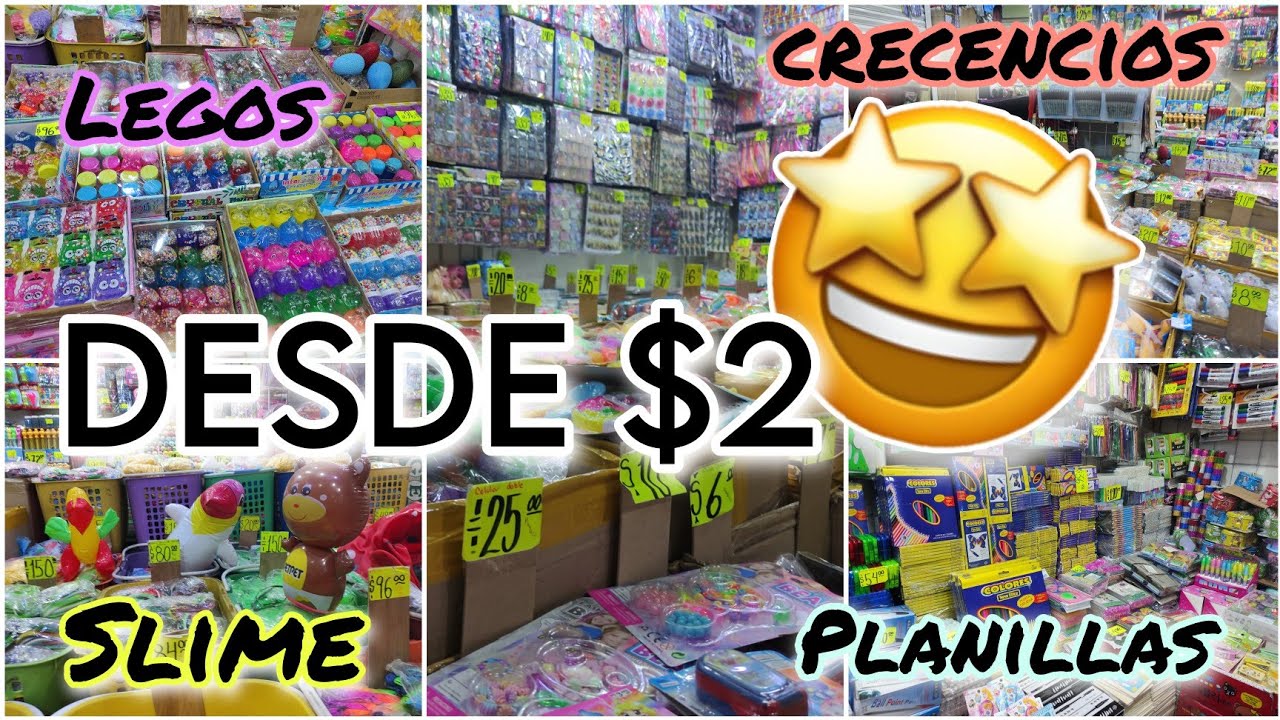 Desde $2😏Te muestro una de las JUGUETERÍAS🔥MÁS GRANDES Y ECONÓMICAS🤑en el Centro CDMX #sanciprian