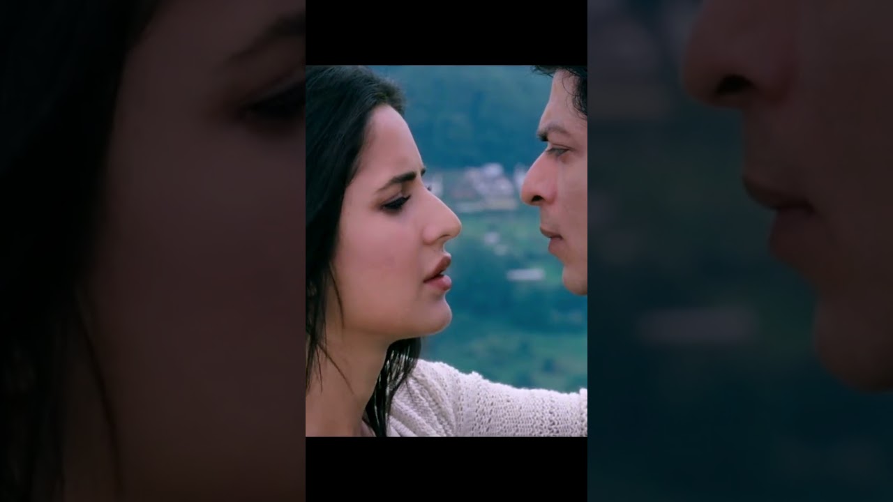i love you SRK with Katrina very Romantic scene 