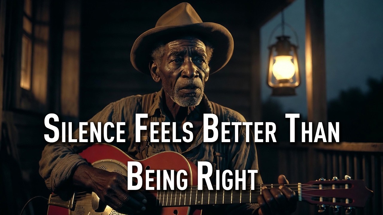 Silence Feels Better Than Being Right | Delta Whiskey Blues | Delta Blues Brother