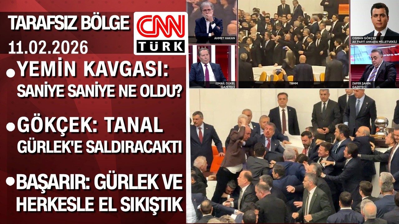 Akın Gürlek ve Mustafa Çiftçi'nin yemin töreninde saniye saniye ne oldu? - Tarafsız Bölge 11.02.2026